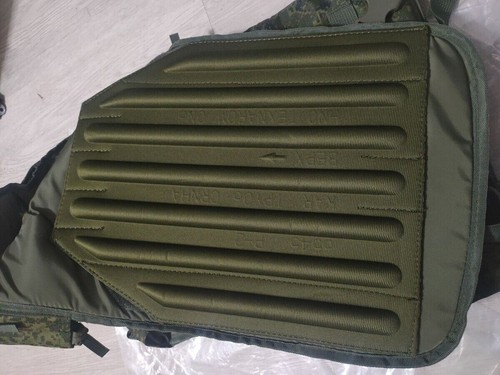 Conjunto Completo Chaleco Camuflaje Verde Tactical 6B45 EMR - Imagen 14 de 15