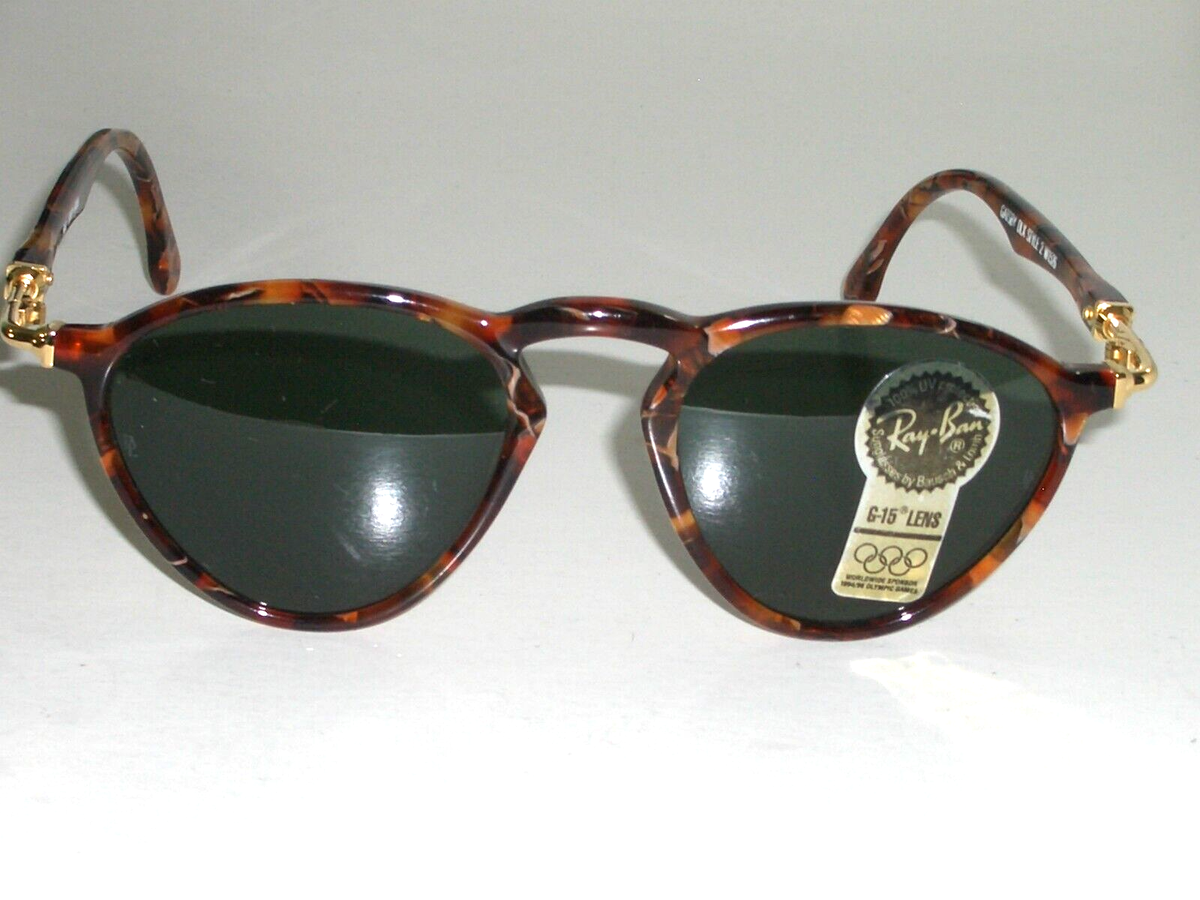 B&L RAY BAN W1526 MULTI-COLOR TORTOISE GATSBY DLX STYLE 2 G15 UV