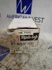 NEW in box OBSOLETE NB3100 NB3P100 FPE Stab Lok Bolt on 3P 100A 240v Breaker