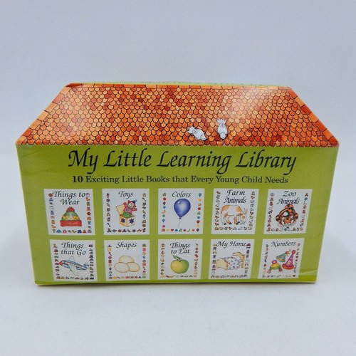 My Little Learning Library Nursery School Set of 10 Books Colors Shapes Numbers - Picture 3 of 7