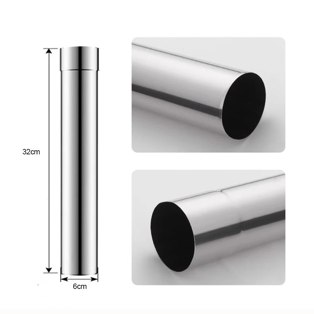 Stove Pipe Chimney Pipes Outdoor Gear PRECISE DESIGN Stainless Steel Thick  0.5mm | eBay
