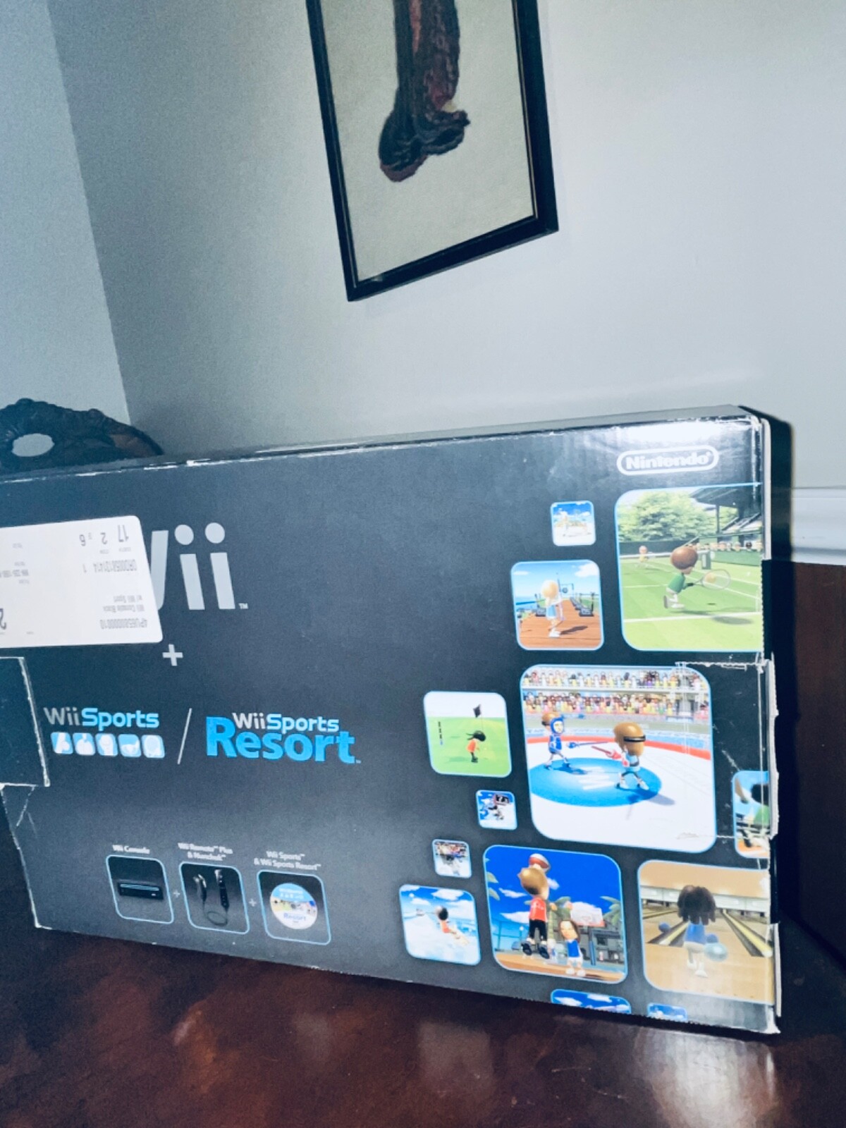 Wii Console Wii Black Sports Bundle Nintendo Wii Brand New Open Box