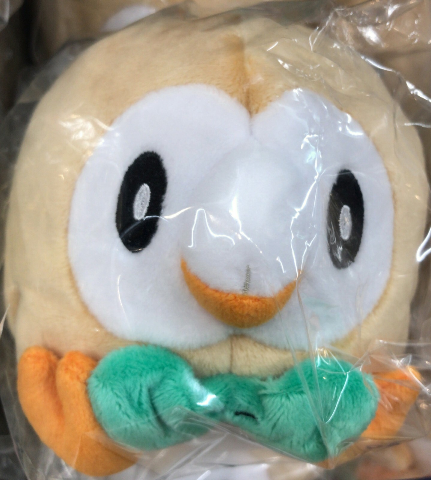 Pokemon COLECCIÓN TODAS LAS ESTRELLAS Juguete de Peluche Rowlet Peluche Tamaño S Muñeca Monstruo de Bolsillo