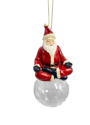  Goodwill Glaskugel Santa Christbaumschmuck Weihnachtsschmuck