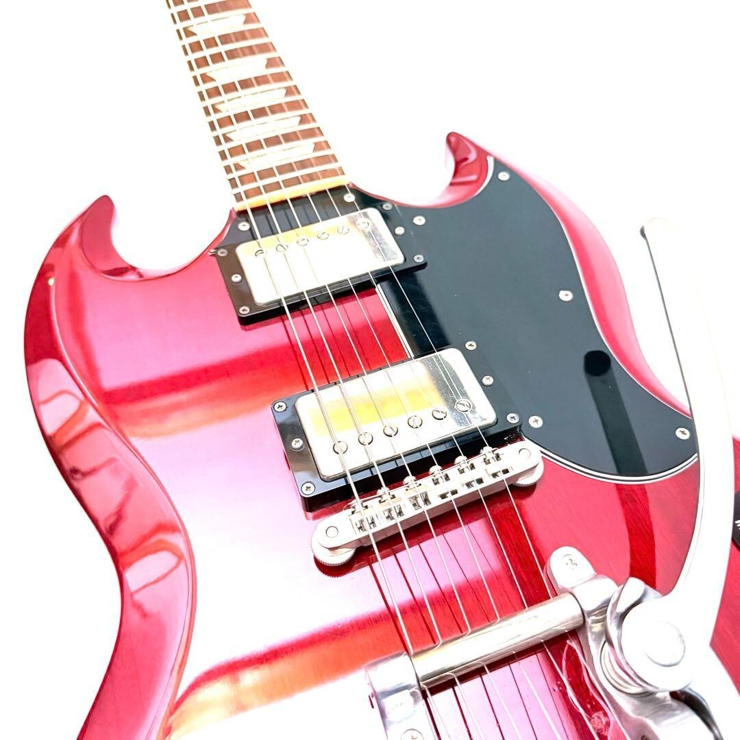 Greco SG 63-70B Vintage Electric Guitar w/ Bigsby From JAPAN