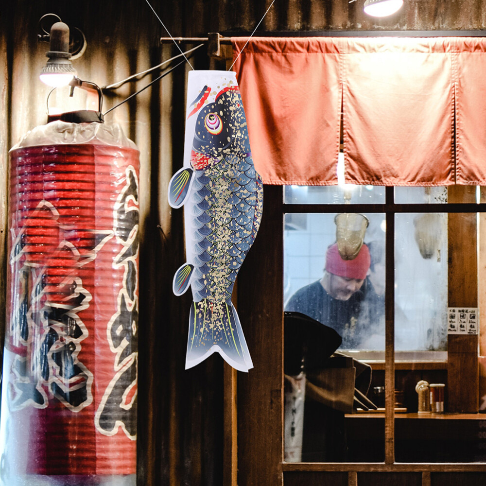 5 Pack outside Hanging Decor Fish Windsock Home Décor Carp Bronzing eBay