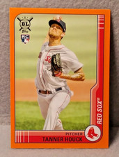 Tanner Houck, 2021 Topps Big League #240, Orange Parallel Rookie Card - Red Sox