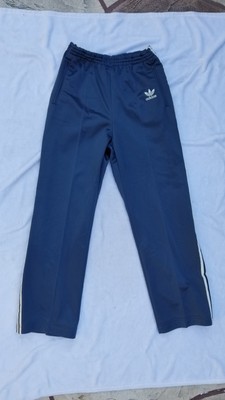 Vintage 80s Adidas ATP KEYROLAN Track Suit Blue Gray USA Mens L Large Excellent