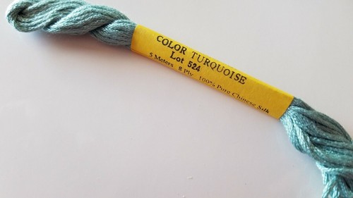 Needlepoint Inc Silk Floss You Choose 5 Meters 8 Ply 100% Silk 400 500 Series - Picture 45 of 62