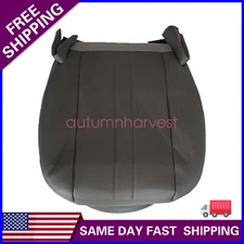 For 2003-2016 Chevy GMC C Series Driver Bottom Seat cover Dark Gray