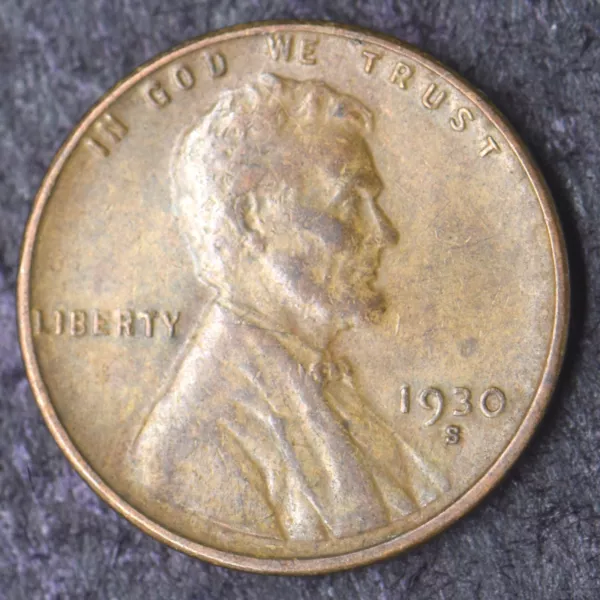 1930-S "High Grade" Lincoln Wheat Penny 1C - COINGIANTS -