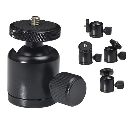 360 Swivel Mini Ball Head Tripod Ballhead 1/4" Mount for Canon Sony Nikon Fuji - Picture 5 of 9