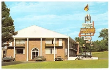 Gen-1 '58 Chevy Corvette AT Condor Motor Lodge & Restaurant, Fredericton, NB
