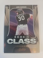2022 Absolute Baseball Jake Burger Rookie Class Base Chi White Sox RC-3