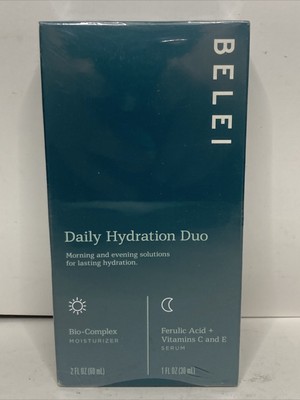 Belei Daily Hydration Duo Skin Care Starter Kit - Bio-Complex, Ferulic Acid NEW