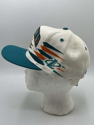 RARE 90’s NFL Miami Dolphins Hat Logo Athletic Pro Line Diamond SnapBack “NEW” - Picture 4 of 11