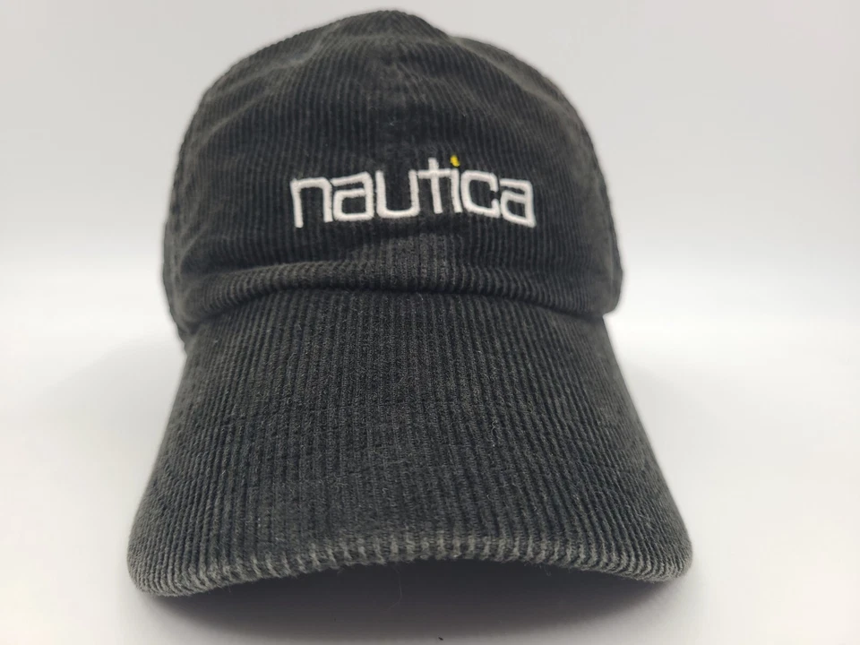 De colección Nautica Pana Correa Ajustable Sombrero Gorra Vela Papá Hombres Mujeres Negro Foto 2 de 4