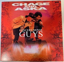 Chage  Aska: Concert Movie - Guys Music LaserDisc 1992 PCLP-00419 from Japan