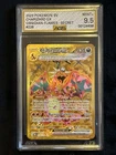 Pokemon CHARIZARD EX 228/197 Obsidian Flames Gold Hyper Rare AGS 9.5 Gold Label