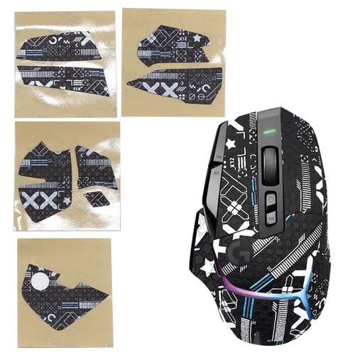 Antislip Mouse Skin Sticker Grip Tape for G502X Gaming Mouse Side Stickers - Picture 2 of 8