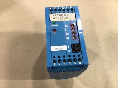 Summer　SALE　② Mannesmann Rexroth VT11025 A13. . As Pictured. Tested. VT 11025