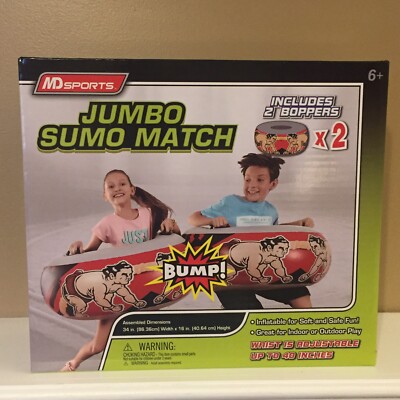 MD Sports Jumbo Sumo Match Boppers Unopened NOS Youth Activity