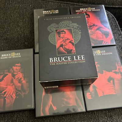 #ad Bruce Lee The Master Collection DVD 1999 5 Disc Set $20.50