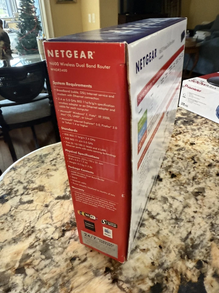 NEW NETGEAR N600 Dual Band Wi-Fi Router (WNDR3400) - Image 2 of 4