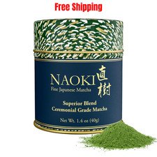 Naoki Matcha Superior Ceremonial Blend Green Tea Powder from Uji, Kyoto 1.4oz