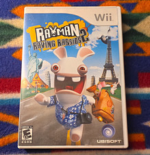 Ubisoft Rayman Raving Rabbids 2 Nintendo Wii NTSC-U/C E10+ CIB Manual 2007