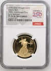 2026-W 1/2 OZ Proof Gold Eagle 250 Liberty Bell NGC PF70 (1776-2026)