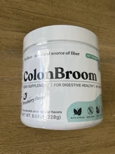 ColonBroom Digestive Health Fiber Supplement 8.04 Oz Strawberry Exp: 05-2027 NEW