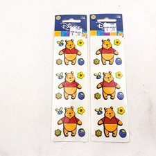 Vintage Disney Winnie the Pooh Sandylion Stickers Sealed Lot of 2 b