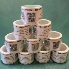 10 Rolls Of 100 USPS Permanent 1000 PCS Collection - Letter Postage Special 2022