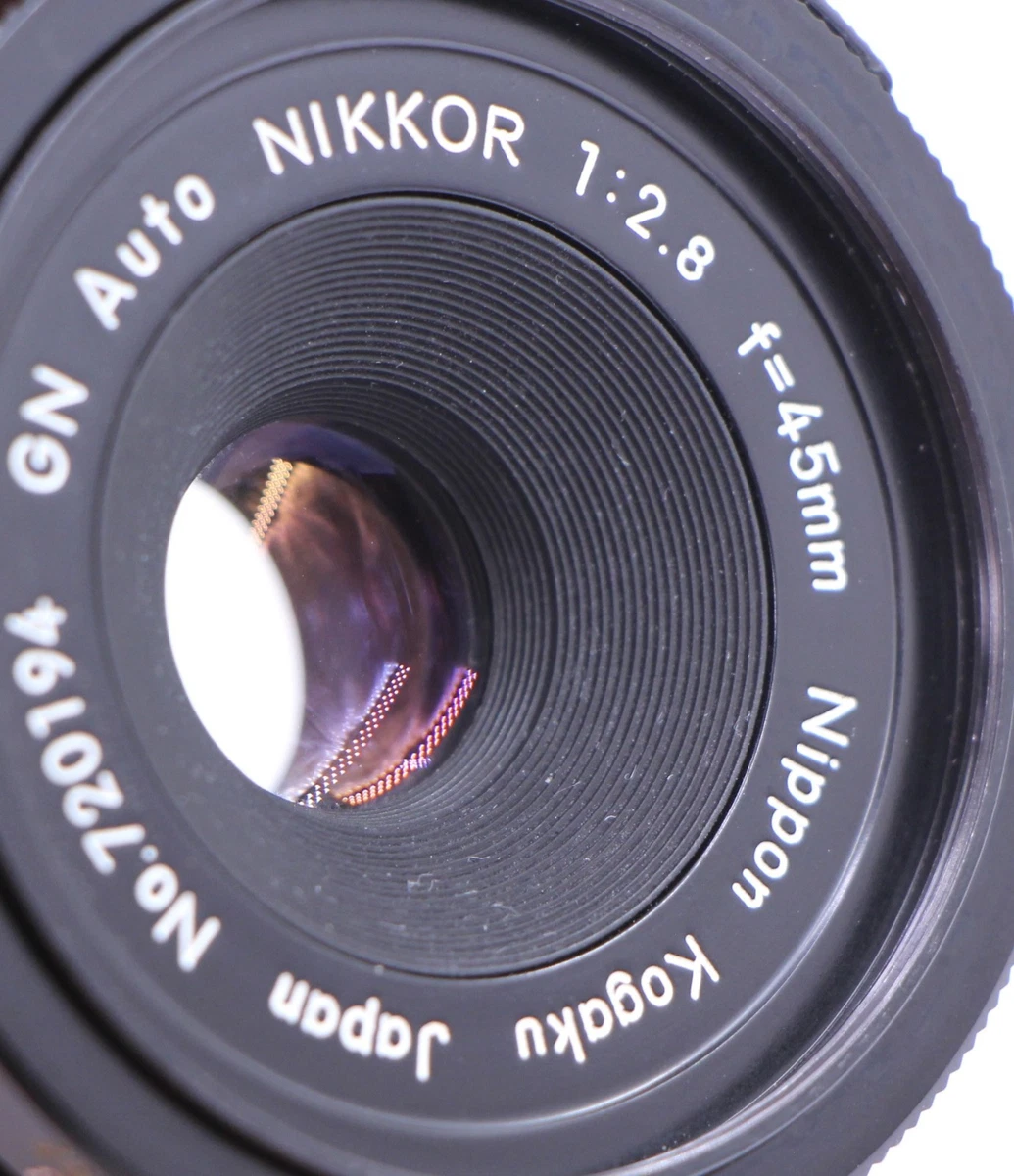 Nikon NIKKOR f/2.8 Camera Lenses 45mm Focal for sale | eBay