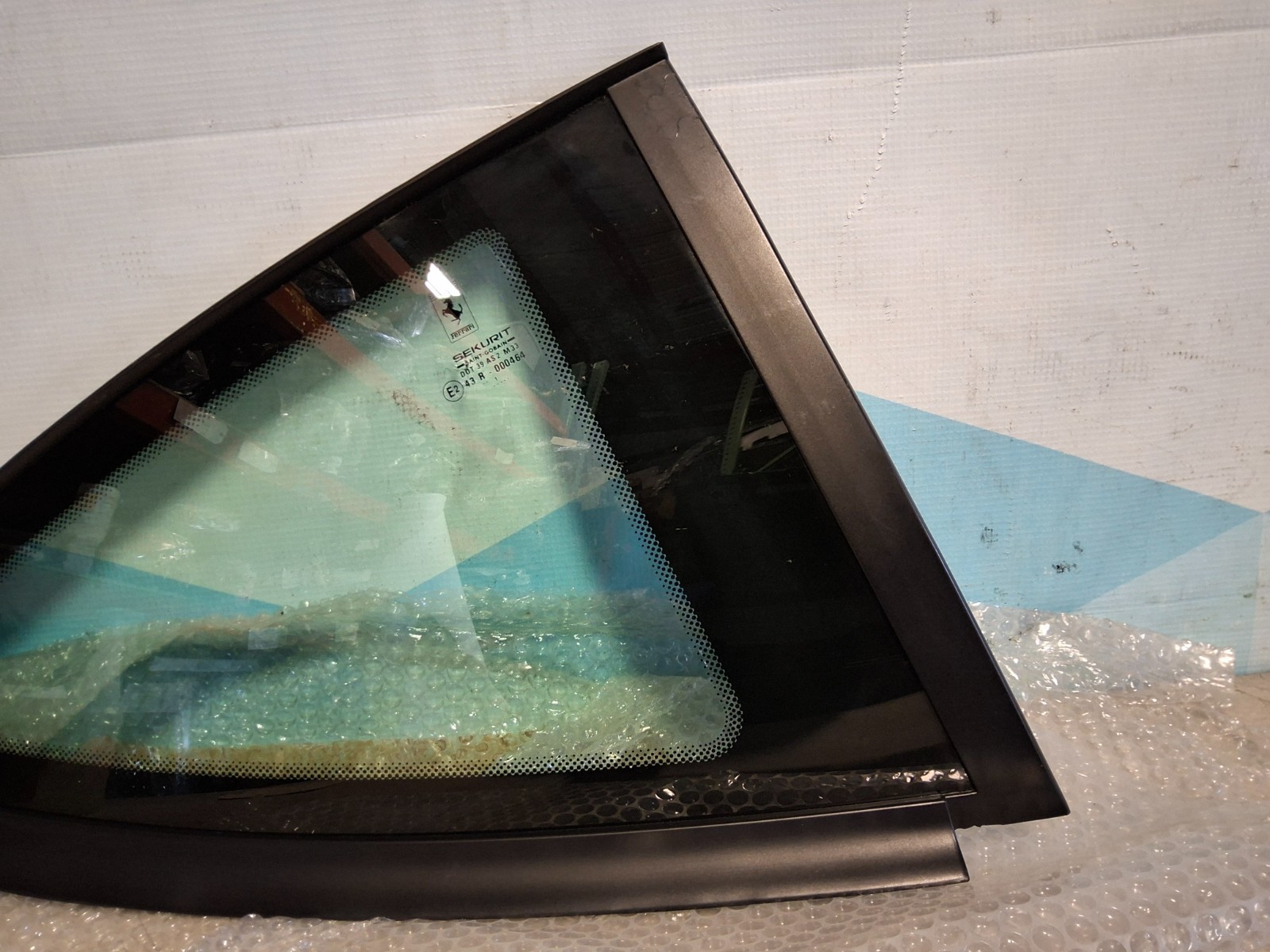 2000 FERRARI F430 F360 MODENA REAR RIGHT QUATER GLASS OEM 2007 2008
