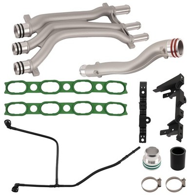 Aluminium Kühlleitung for Porsche Cayenne V8 4.5L 2003-06 94810605905 Komplett