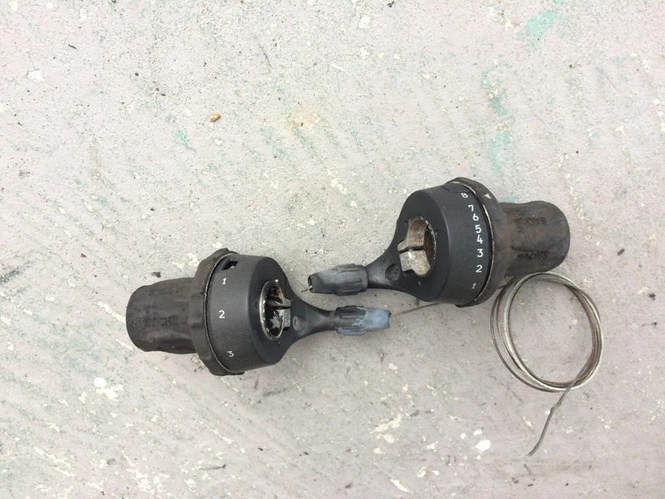 Empuñadura eléctrica Sachs Wavey 8 velocidades empuñadura estilo cambio palanca de cambios trasera derecha Foto 2 de 4