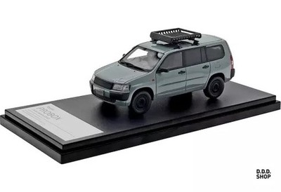 1/43 Probox Lift Up Custom 2010 grünlich grau Diecast Auto High Story