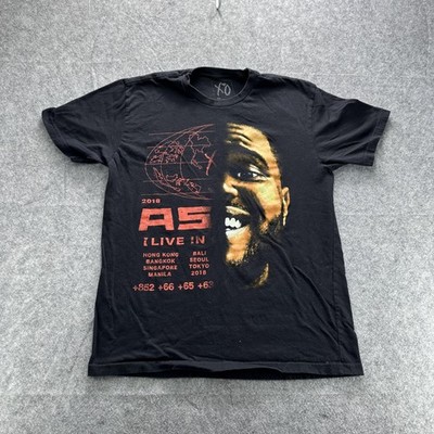 XO Asia Live In Concert Shirt Mens Large Black 2018 Tour Graphic Music Tee