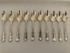 Set of 10 - Louis XV Gorham Sterling Silver Grapefruit Spoons 5 1/4" (212g) MONO