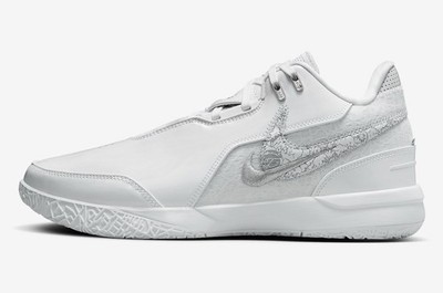 シューズ(男性用) NIKE Zoom LeBron NXXT Gen AMPD EP Nike Zoom Lebron NXXT Gen Ampd Mens Size 13 White Metallic Silver
