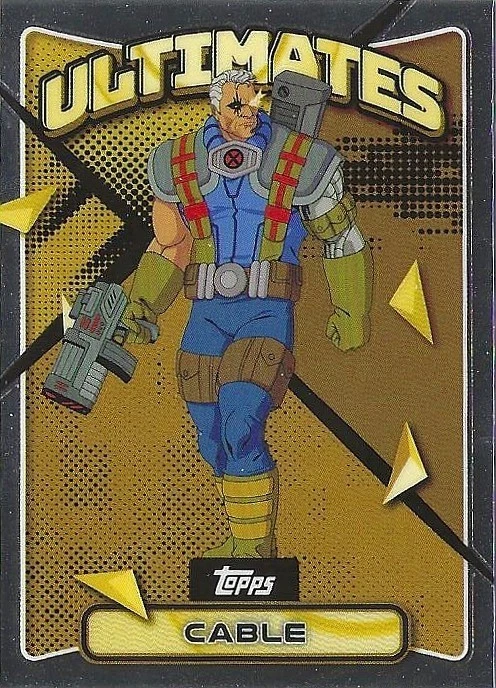 2025 Topps Finest X-men '97 Ultimates Cable #80 Rare