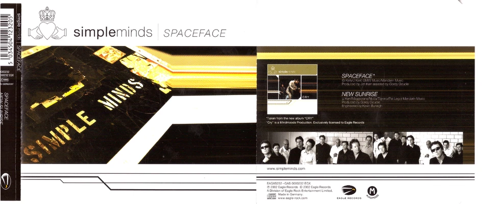 Simple Minds - Spaceface (2002) [Maxi-CD] Sehr gut (0714) - Bild 2 von 4