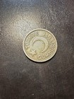 1944 WWII Turkey Nickel-Bronze 25 Kurus Istanbul Mint Coin XF — photo 2