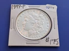 1897-P Morgan Silver Dollar AU Details Slider Strong Luster #674