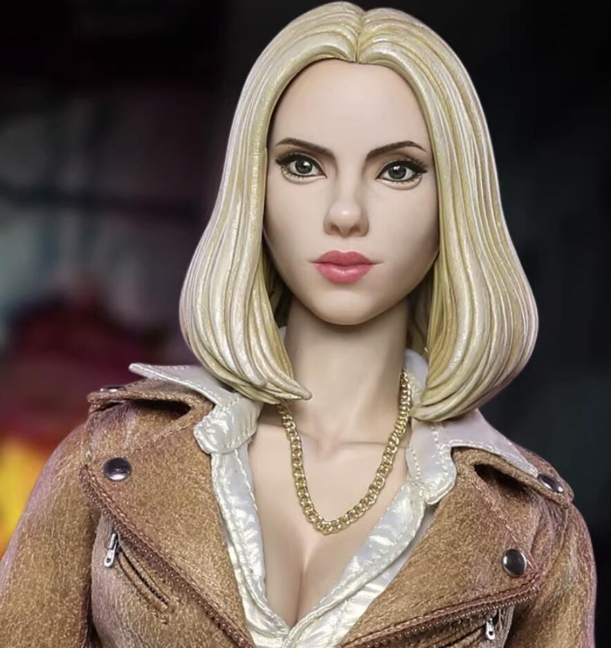 1/6 female head DAMTOYS GK004MX for 12
