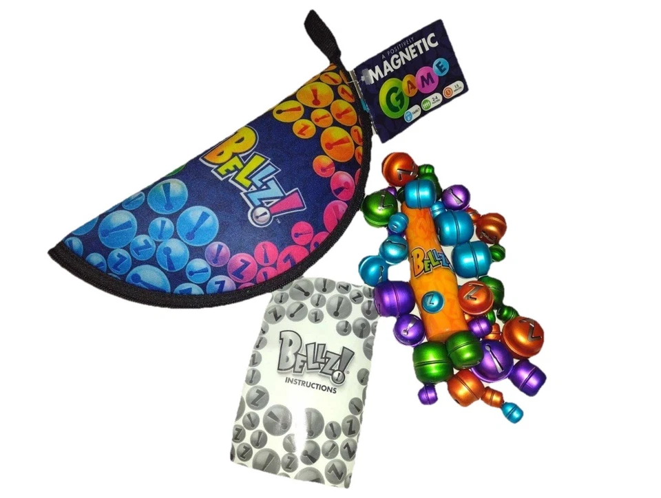 Bellz! A Magnetic Game - Zippered Travel Case Gently Used - Image 3 of 4