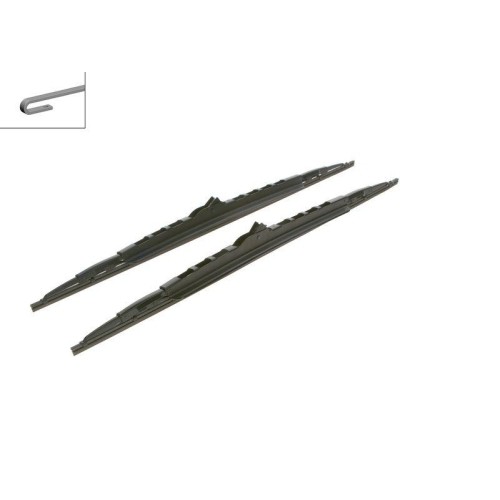 Wischblatt Bosch 3397005046 Twin FüR Mercedes Benz Mercedes Benz Vorne-image