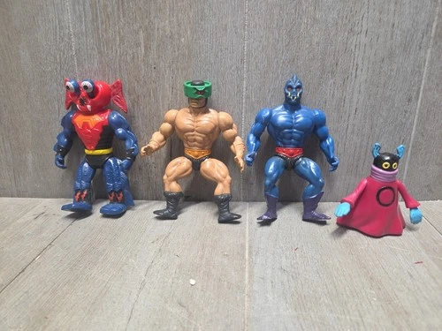Vintage 80's He-Man Masters Of The Universe MOTU lot Of 4 Figures 1980